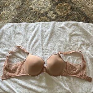 Nude Lace-Detail Underwire Bra - Women Intimates